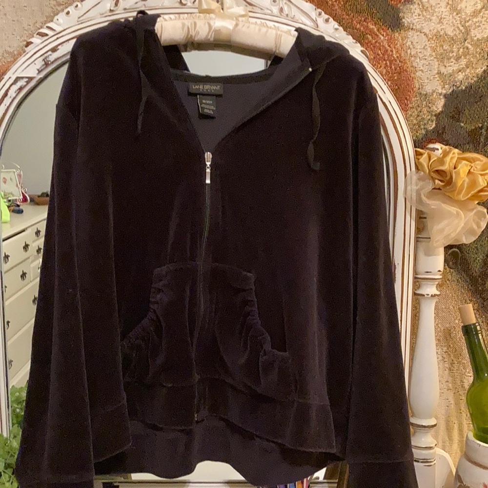Y2K Vintage Lane Bryant Velour Jacket